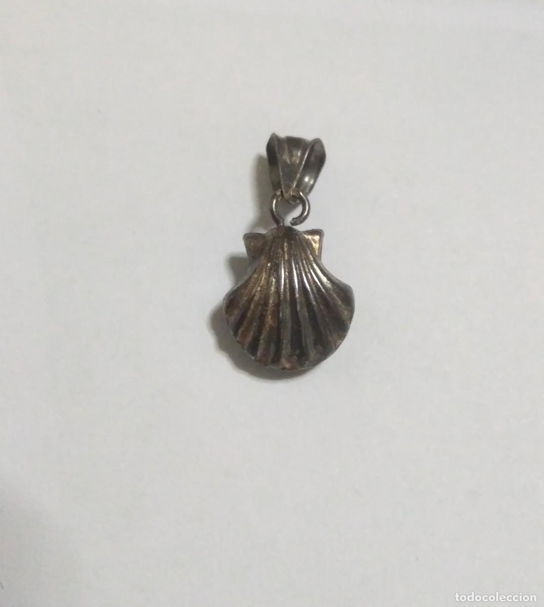 Joyeria: Colgante en plata de ley Concha de Santiago o Vieira