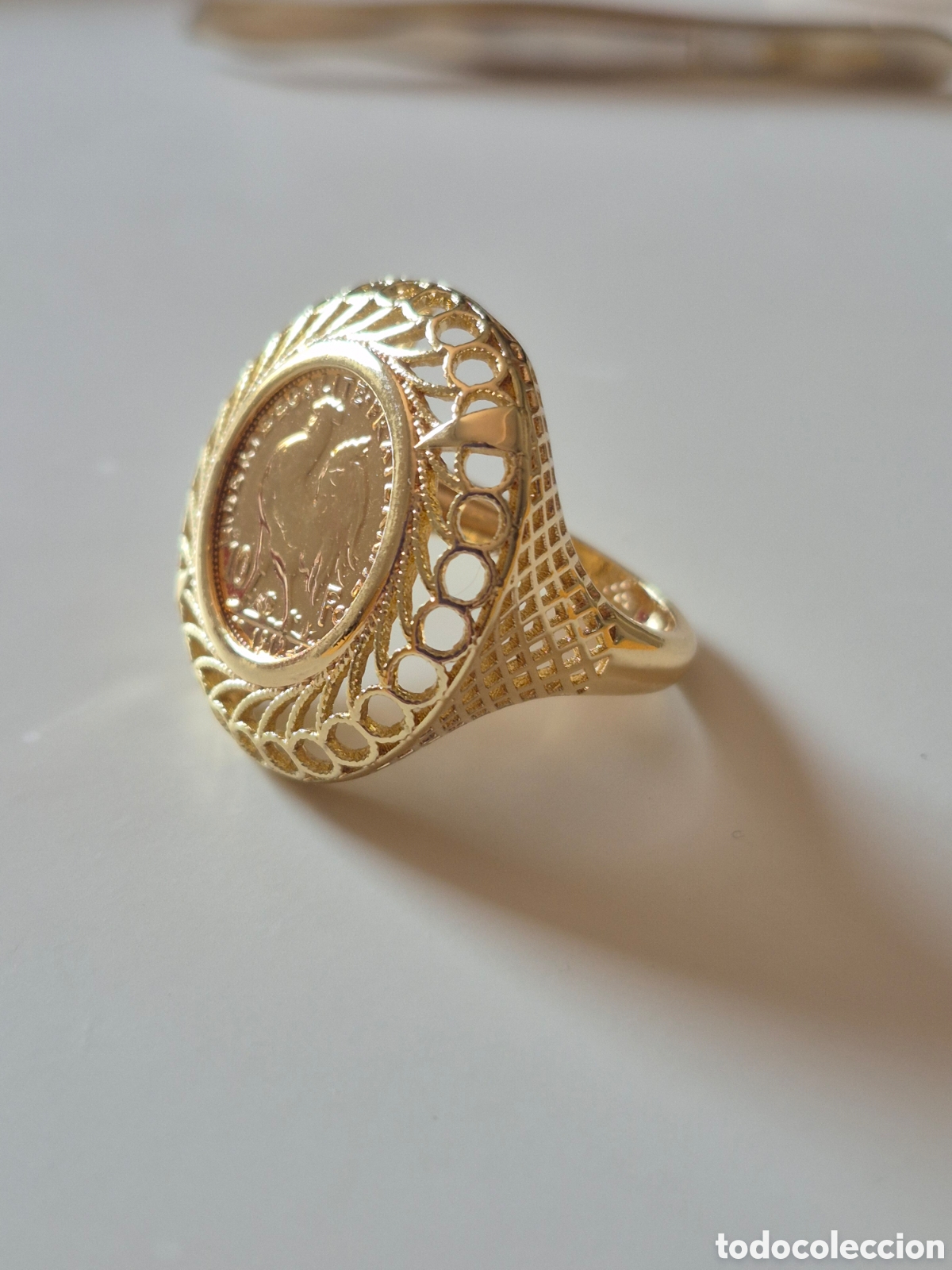 Joyeria: BONITO ANILLO ORO LAMINADO . REF S3 C ORO 210826 - Foto 2