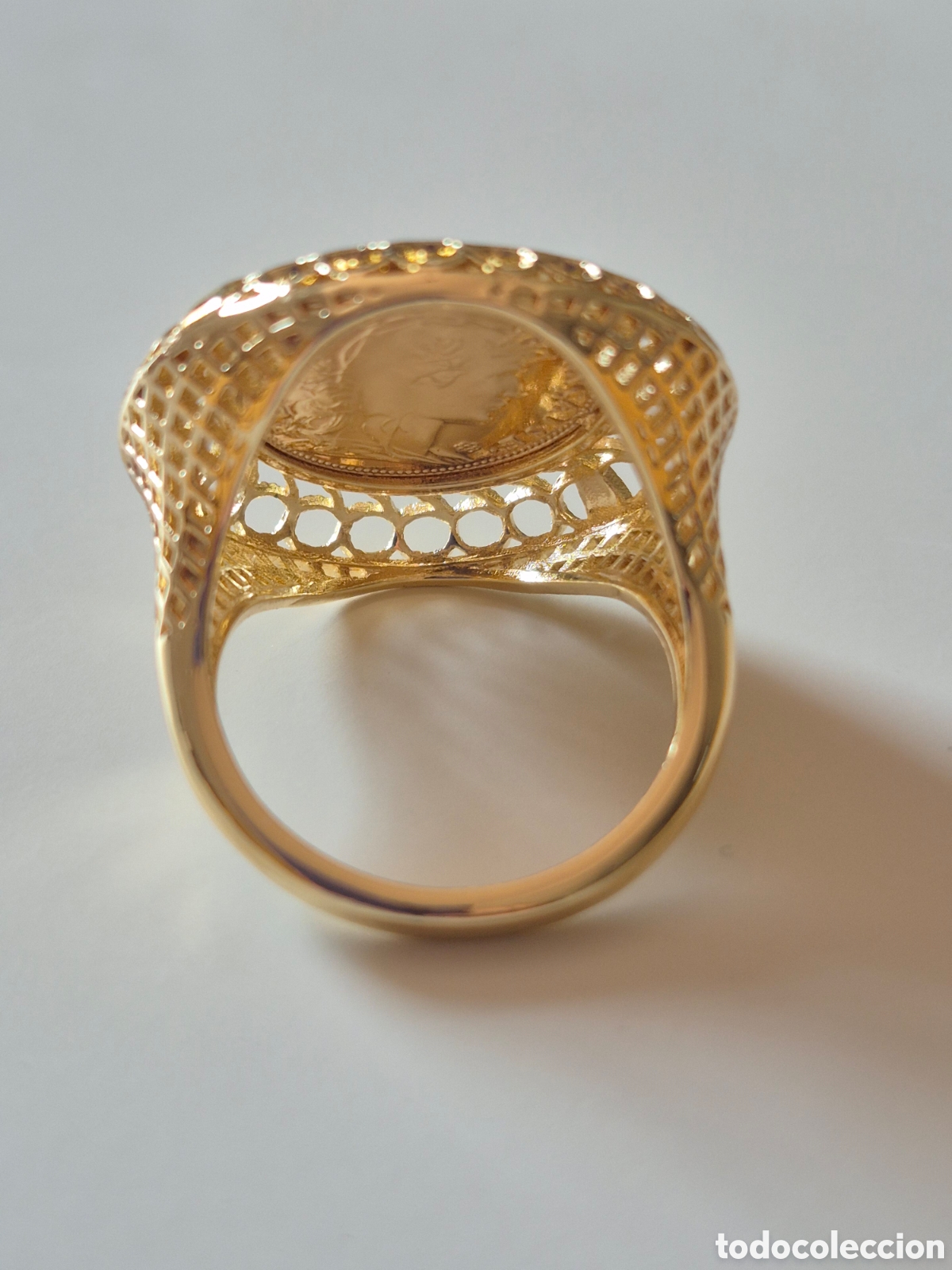 Joyeria: BONITO ANILLO ORO LAMINADO . REF S3 C ORO 210826 - Foto 4