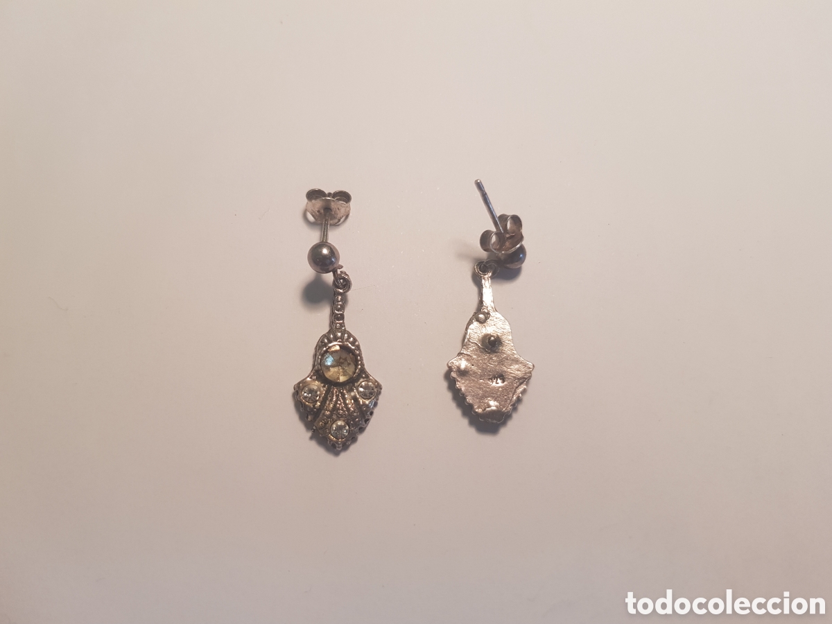 Joyeria: #1282 Pendientes plata de ley 925