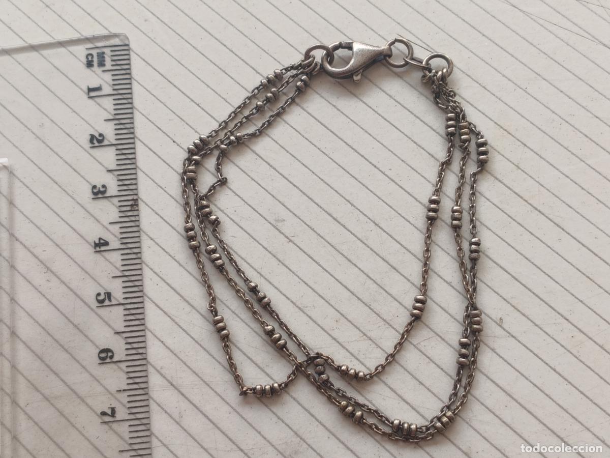 Joyeria: Pulsera de plata contrastada de 925