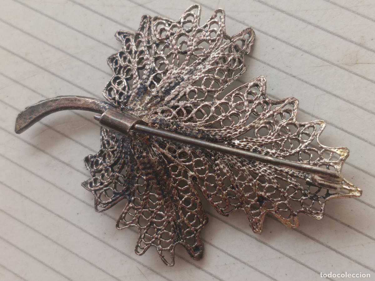 Joyeria: Broche de plata antiguo - Foto 2