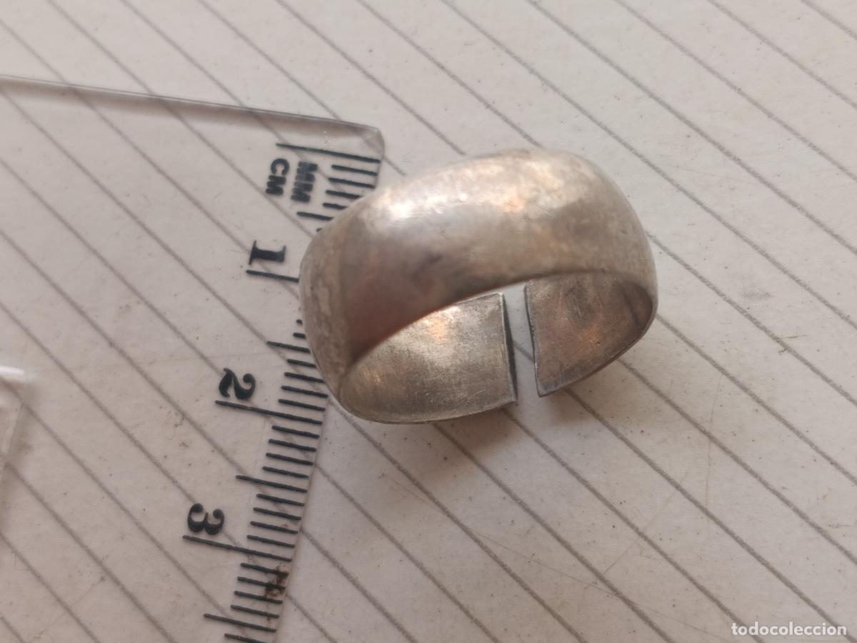 Joyeria: Anillo de plata contrastada, contraste estrella