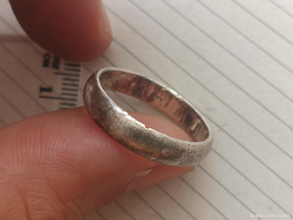 Joyeria: Anillo de plata contrastada de 925 - Foto 2