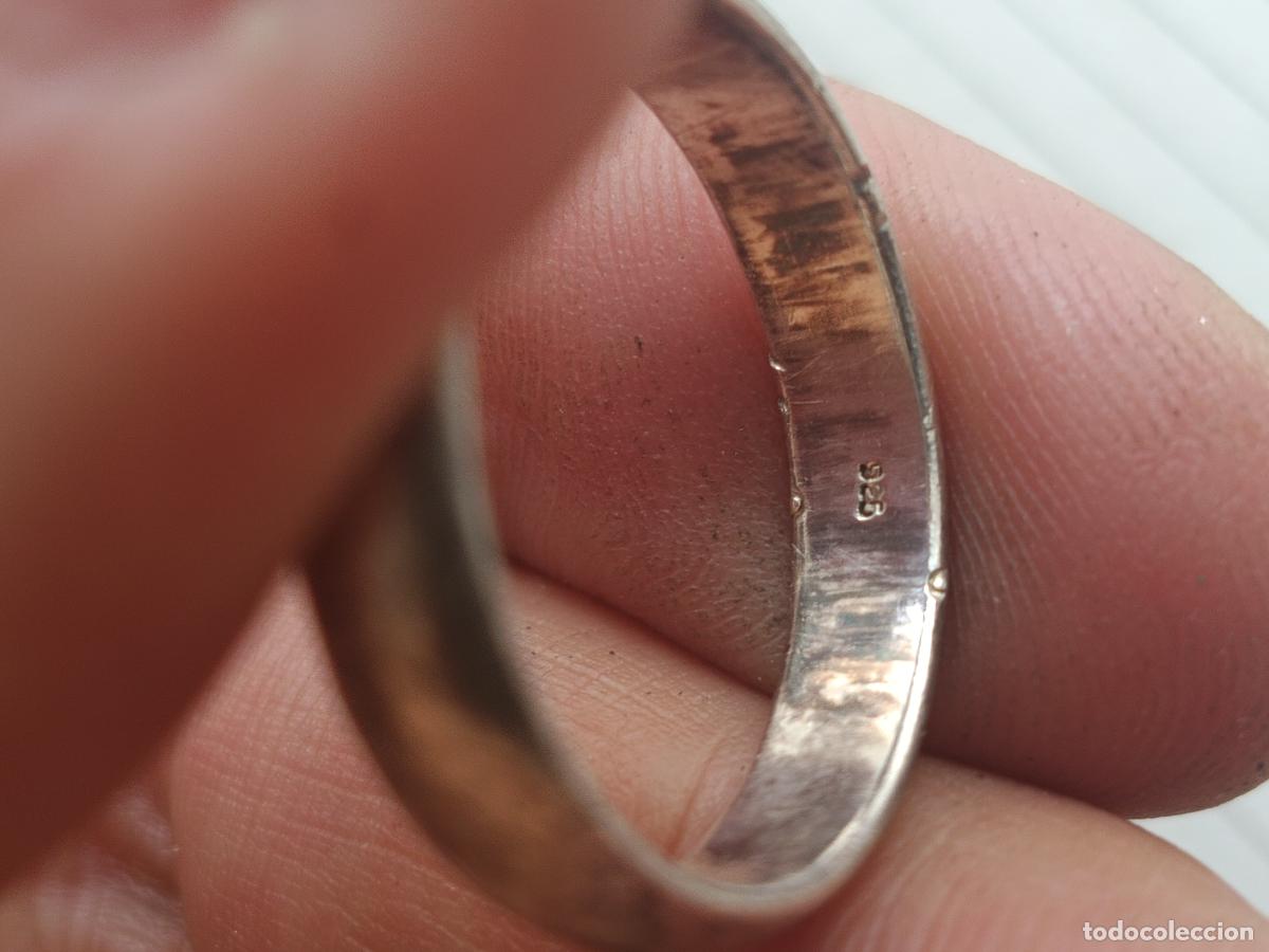 Joyeria: Anillo de plata contrastada de 925 - Foto 3