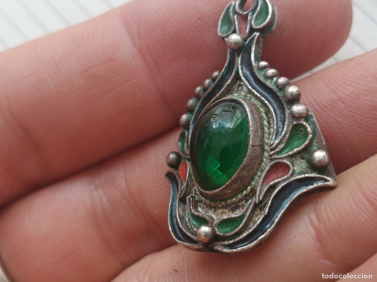 Joyeria: Colgante de plata y cristal - Foto 3