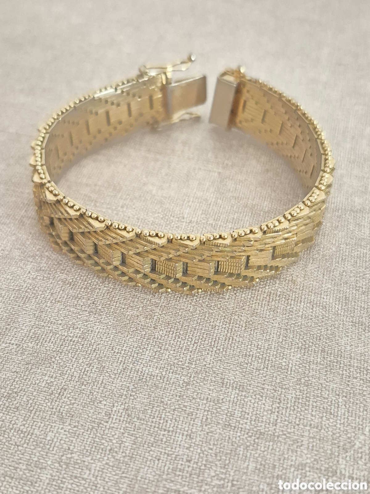 Joyeria: PRECIOSA PULSERA VINTAGE CON CONTRASTE. REF S2 C ORO 240826