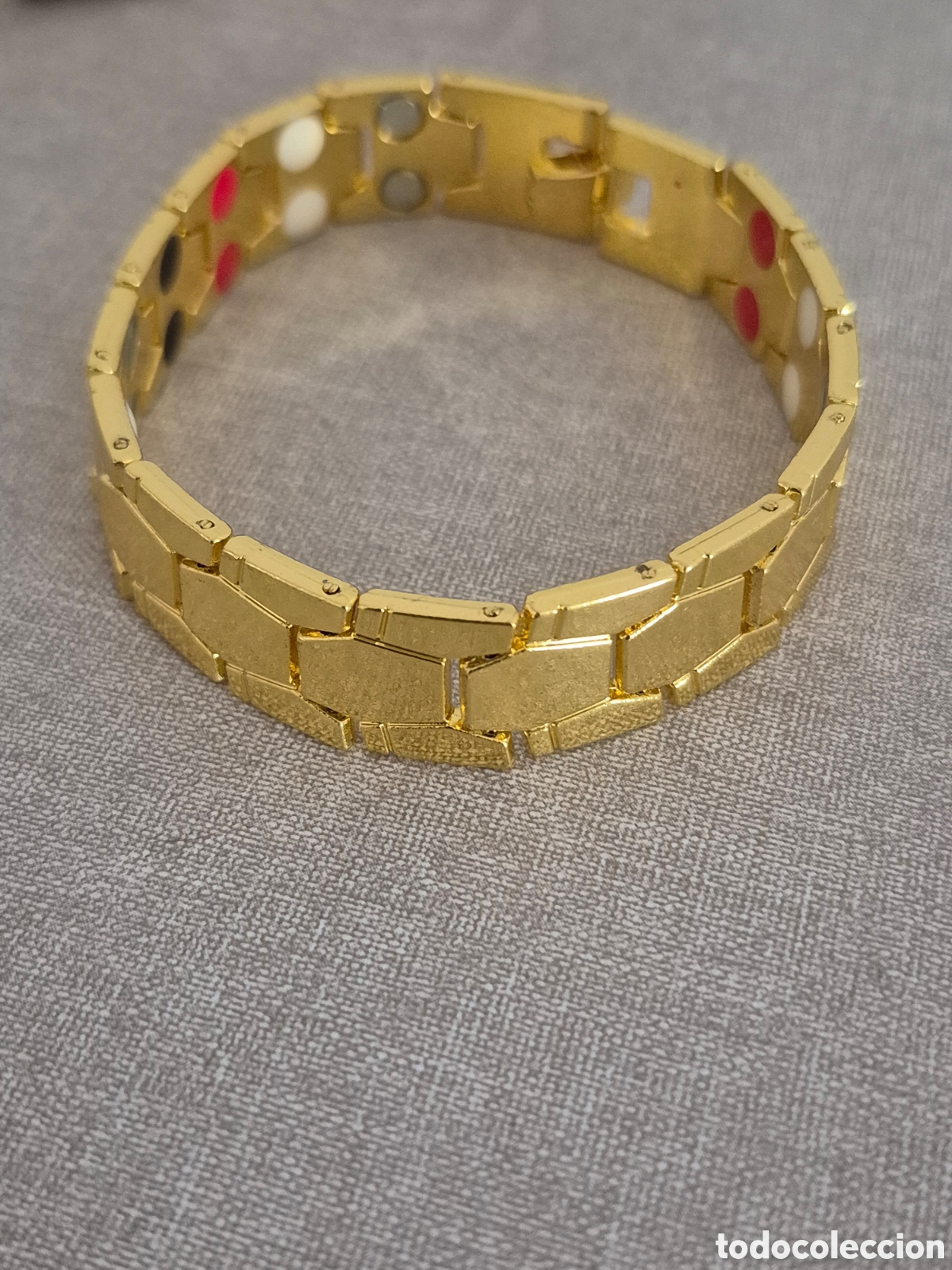 Joyeria: BONITA PULSERA CON BA&Ntilde;O DE ORO. REF S3 C ORO 240826
