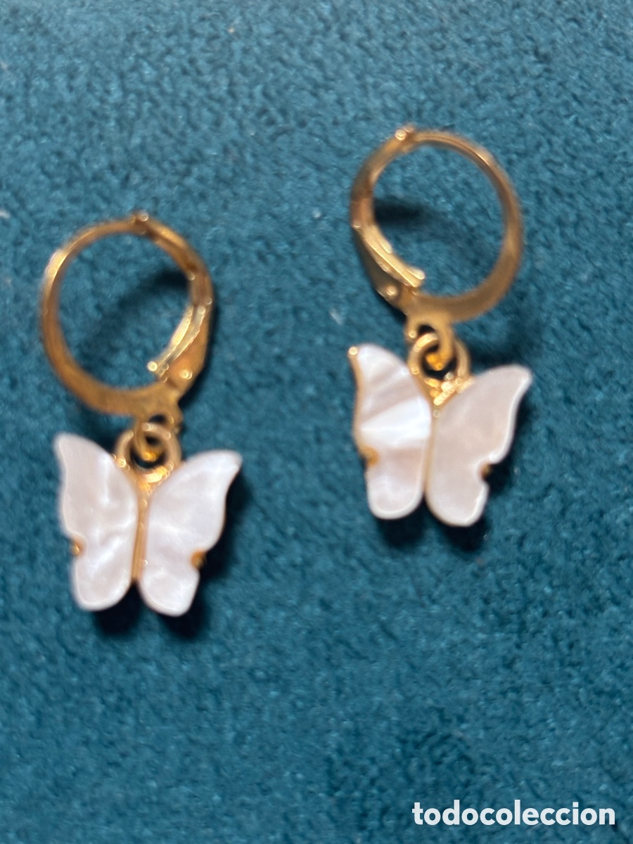 Joyeria: Peque&ntilde;os pendientes de mariposa - Foto 2