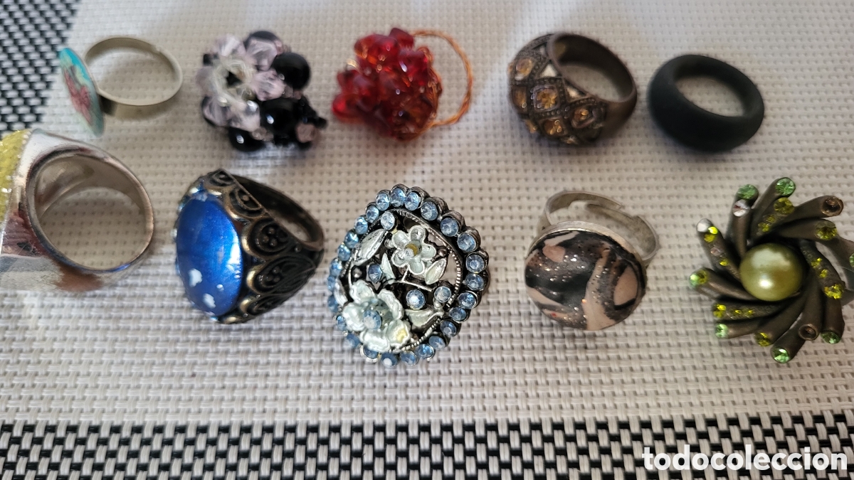 Joyeria: Lote varias anillos usados - Foto 2