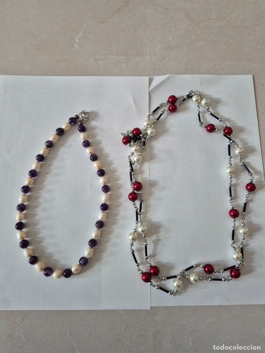 Joyeria: Collares Amatista y Perlas Preciosas