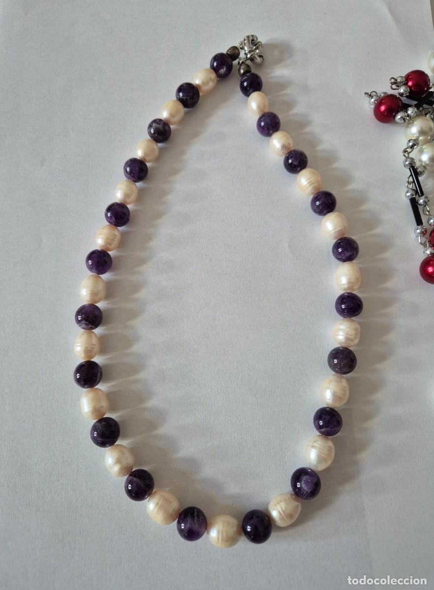Joyeria: Collares Amatista y Perlas Preciosas - Foto 3