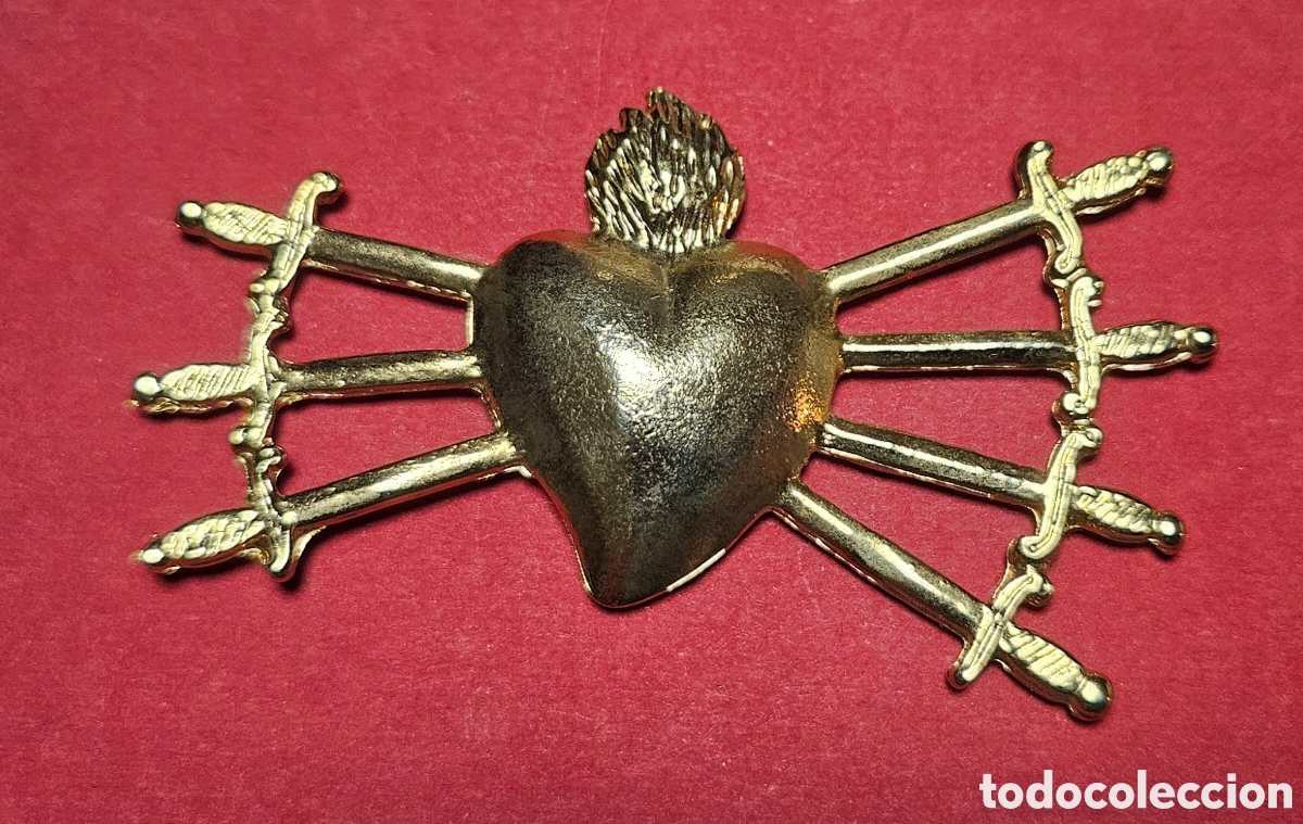 Joyeria: EXQUISITO CORAZ&Oacute;N CON PU&Ntilde;ALES