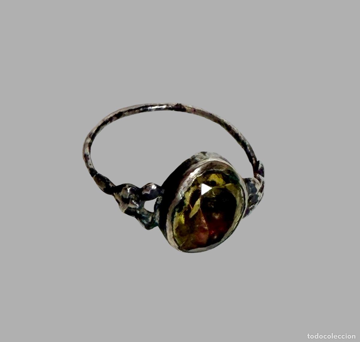 Joyeria: Anillo en plata siglo XVII