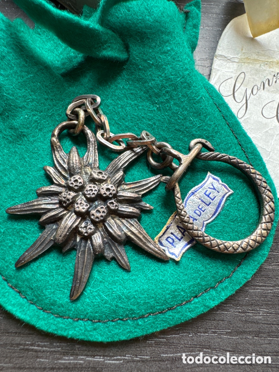 Joyeria: Llavero Plata Edelweis - Foto 2