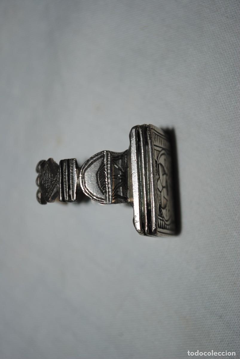 Joyeria: ANILLO ARTESANAL SAHARAGUI DE DE PLATA - Foto 5