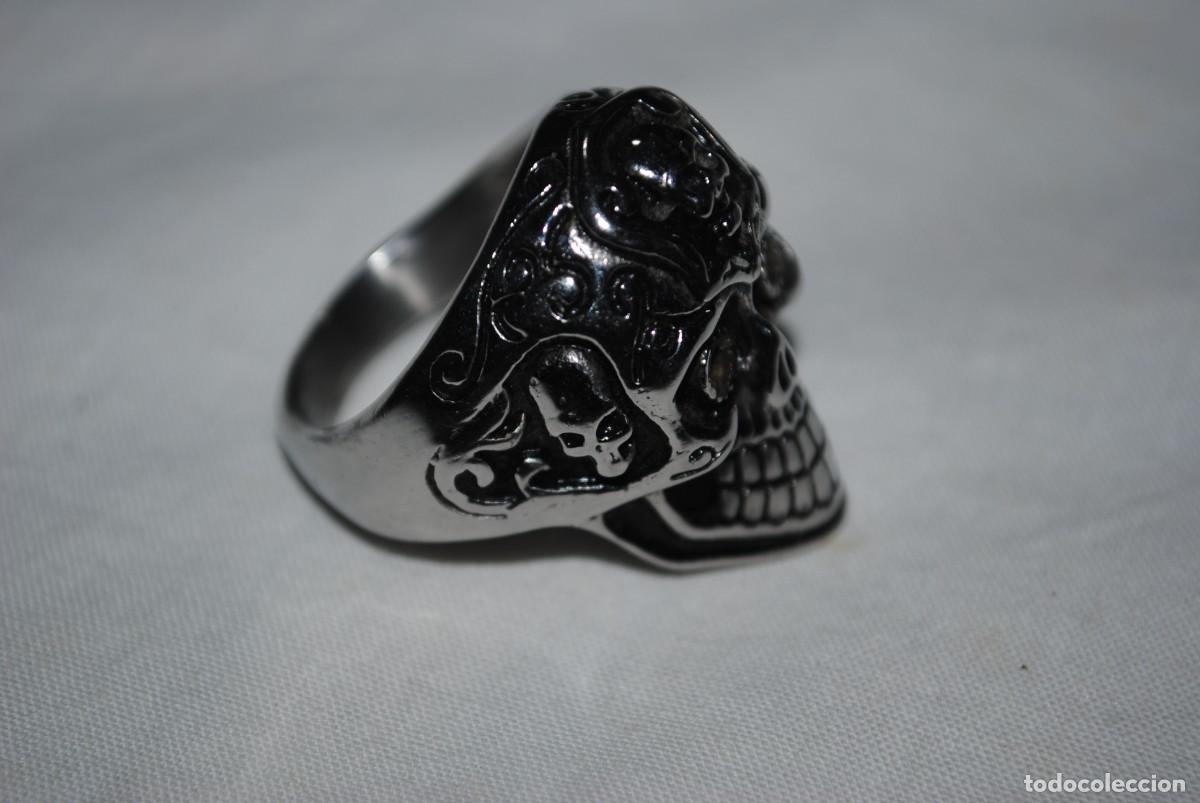 Joyeria: ANILLO DE ACERO EN FORMA DE CALAVERA - Foto 2