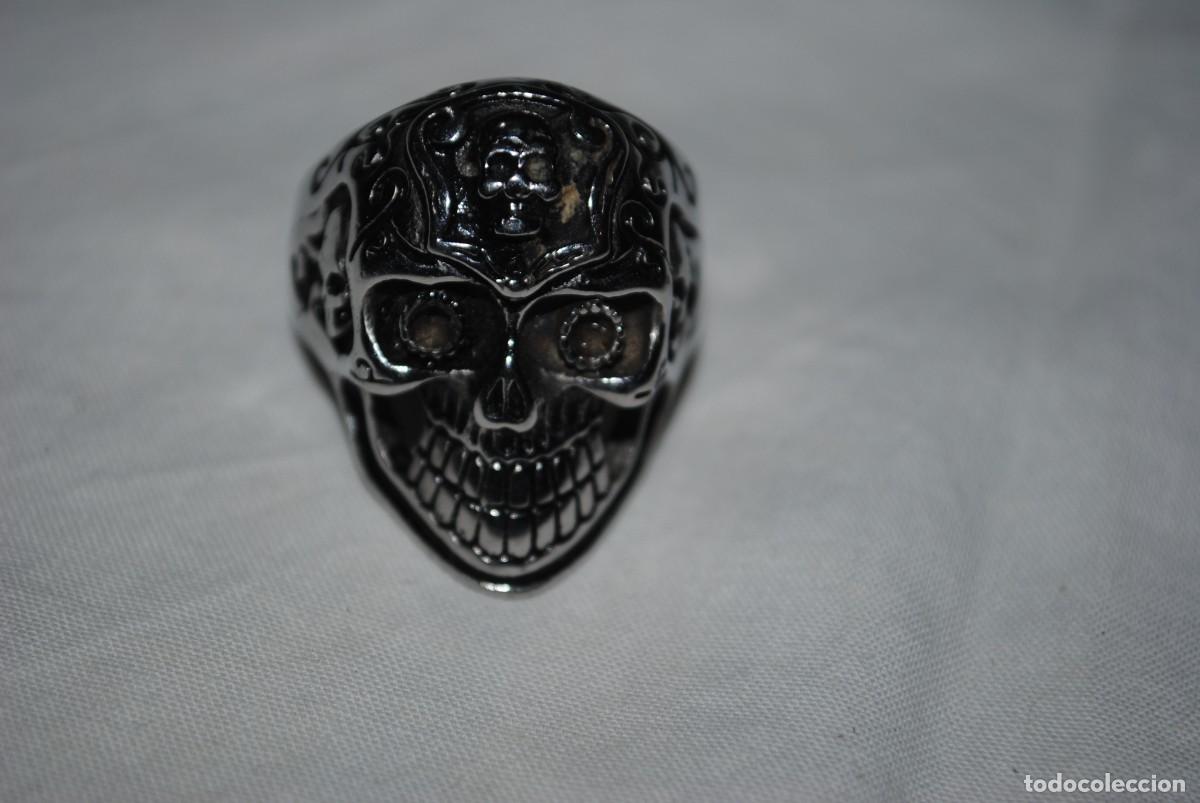 Joyeria: ANILLO DE ACERO EN FORMA DE CALAVERA - Foto 3