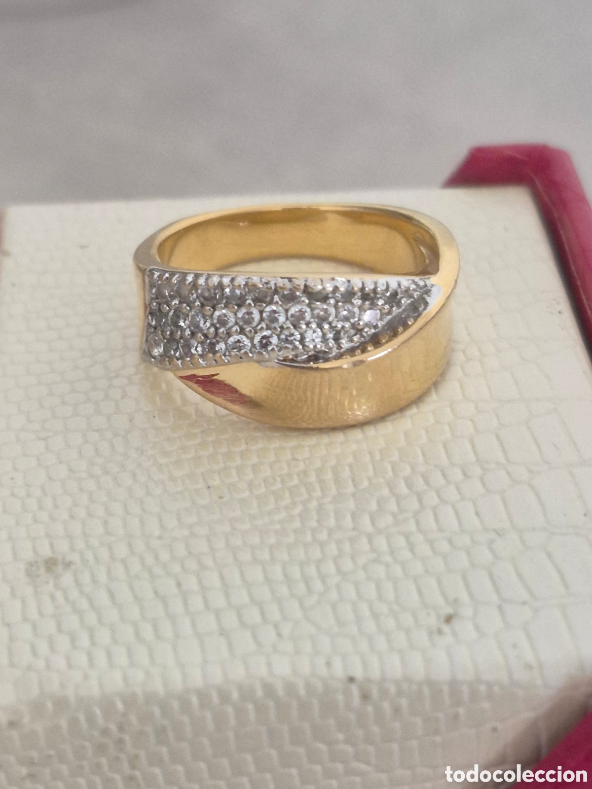 Joyeria: PRECIOSO ANILLO VINTAGE CON CONTRASTE. REF S3 C ORO 240826