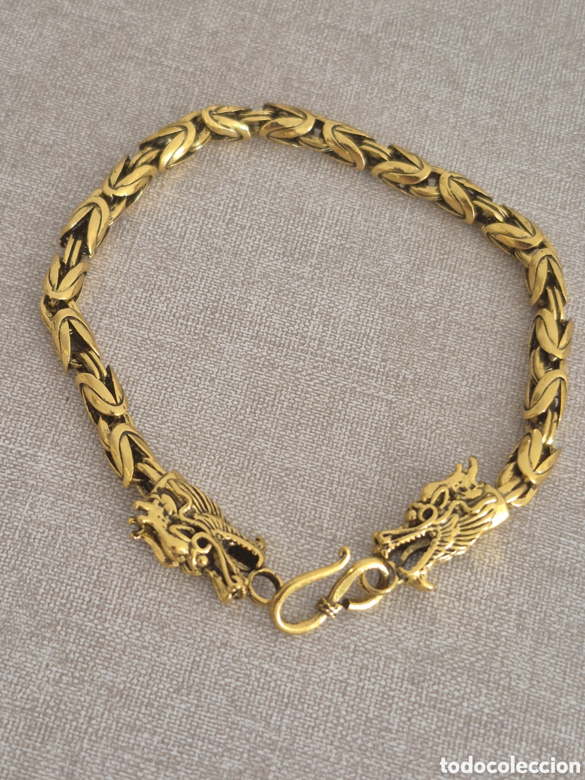 Joyeria: PRECIOSA PULSERA CON DRAGONES. REF S2 C ORO 260826