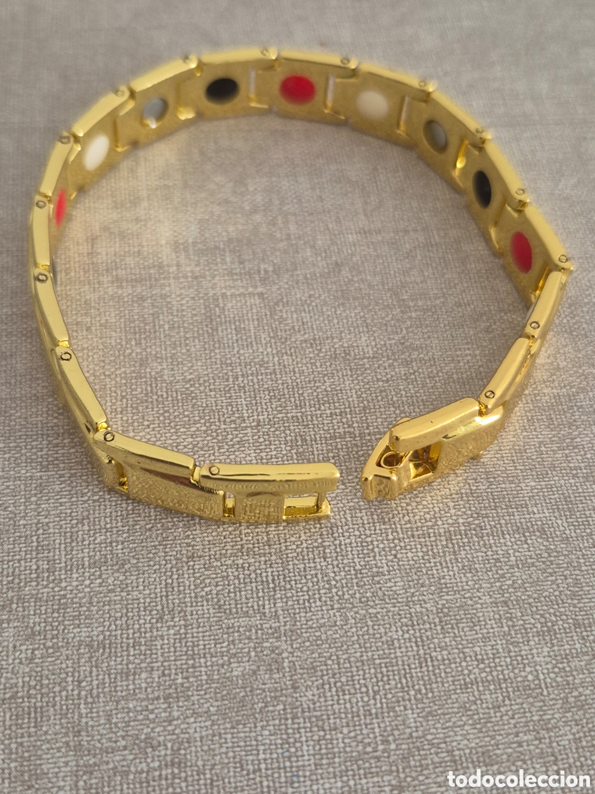 Joyeria: BONITA PULSERA CON BA&Ntilde;O DE ORO. REF S4 C ORO 240826