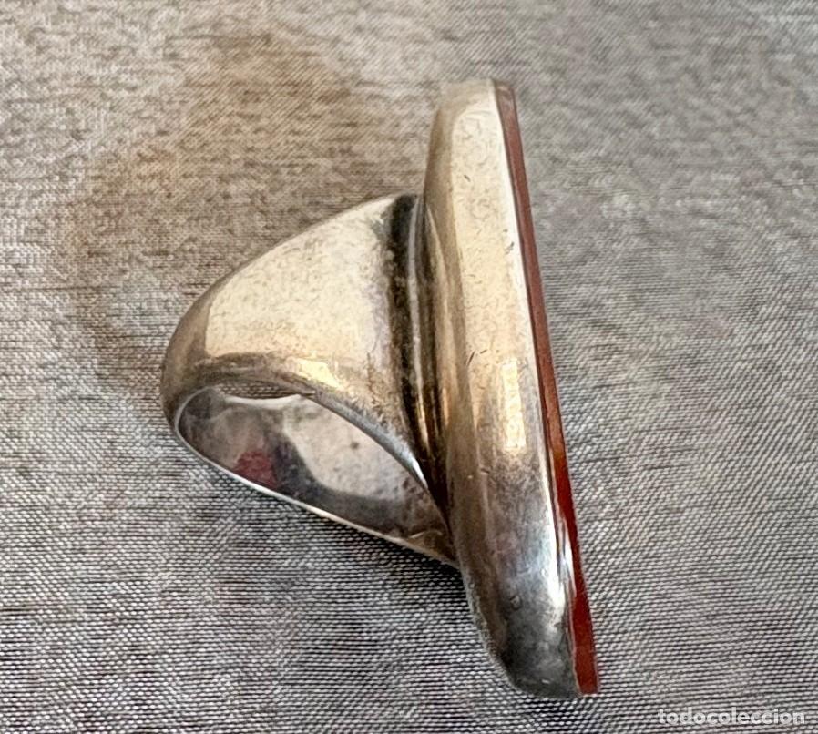 Joyeria: Anillo de Plata y Piedra Cornalina - Foto 3