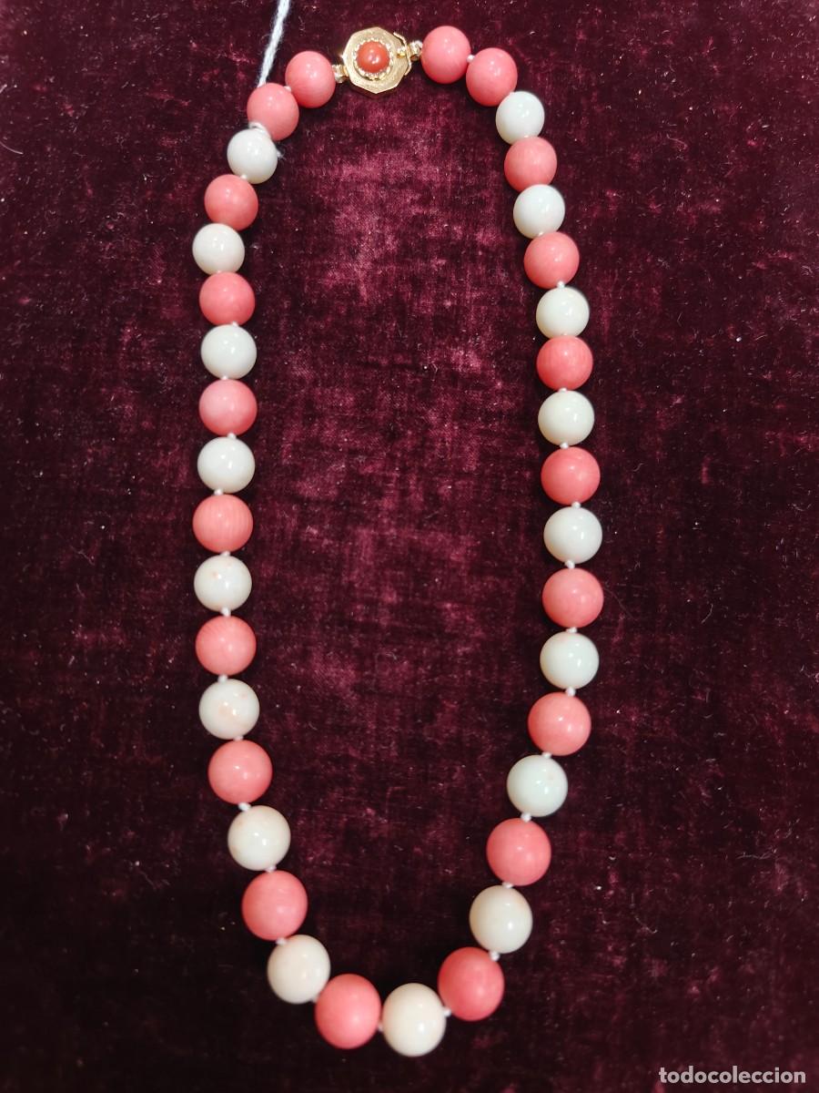 Joyeria: Precioso collar de coral piel de angel