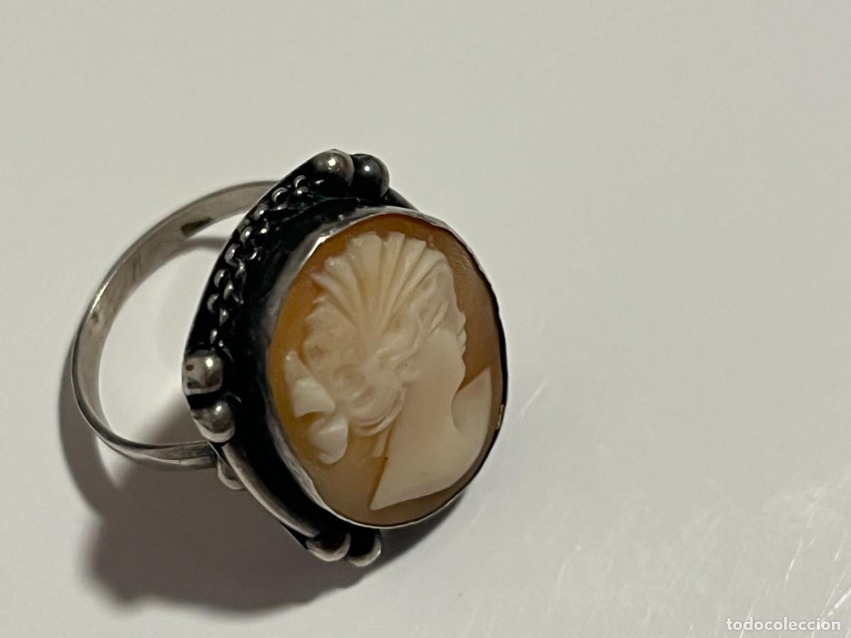 Joyeria: CI 1930 Anillo camafeo montado en plata - Foto 3
