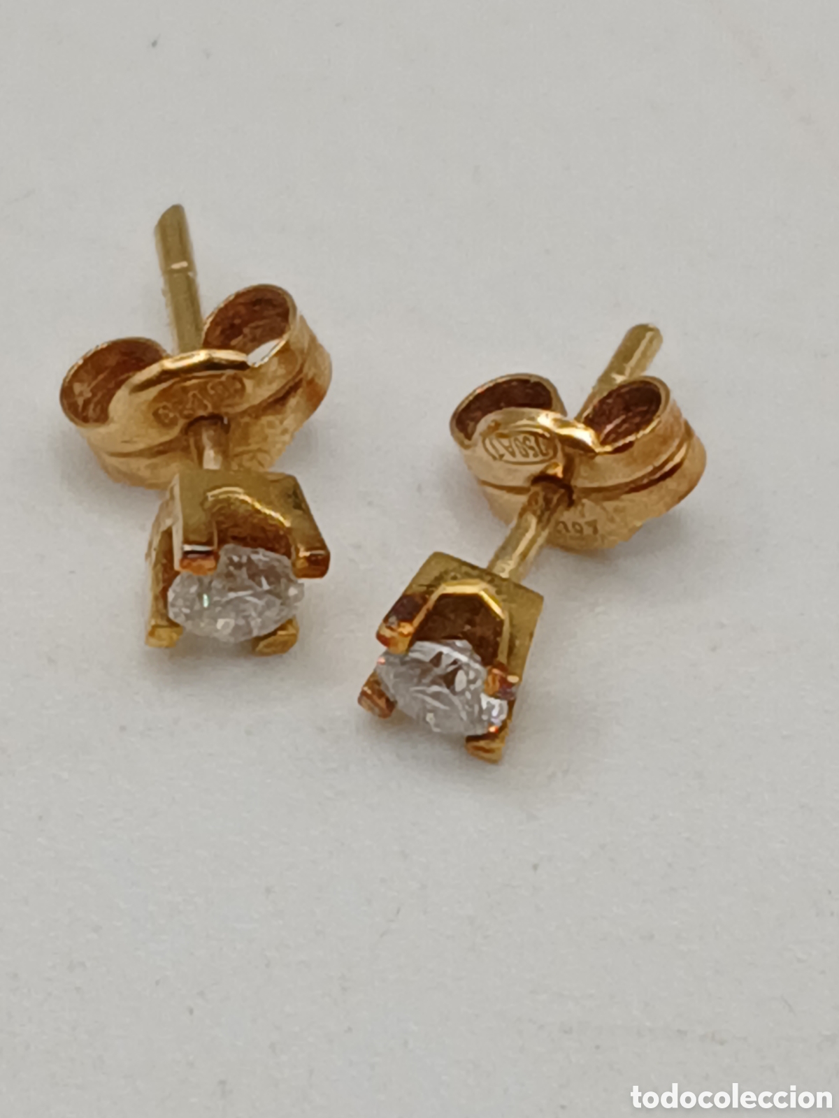 Joyeria: Pendientes oro 18quilates y diamantes - Foto 3
