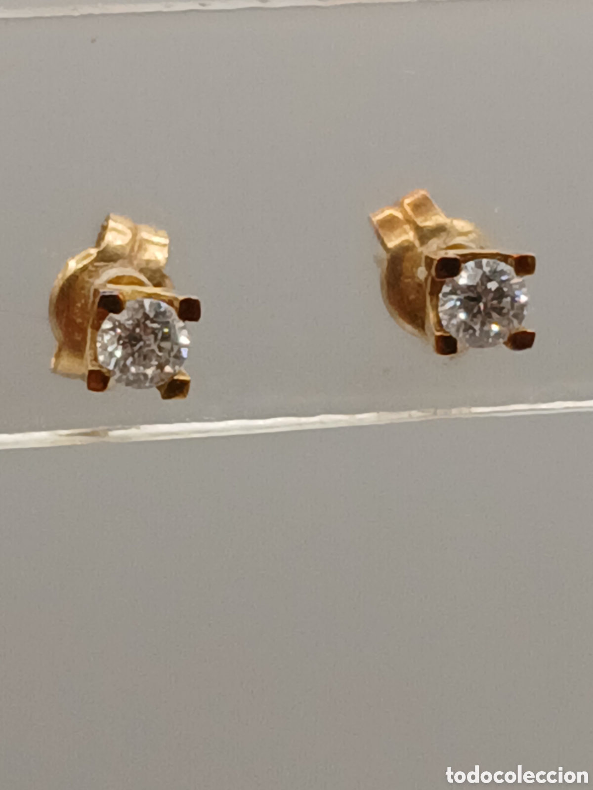 Joyeria: Pendientes oro 18quilates y diamantes - Foto 5