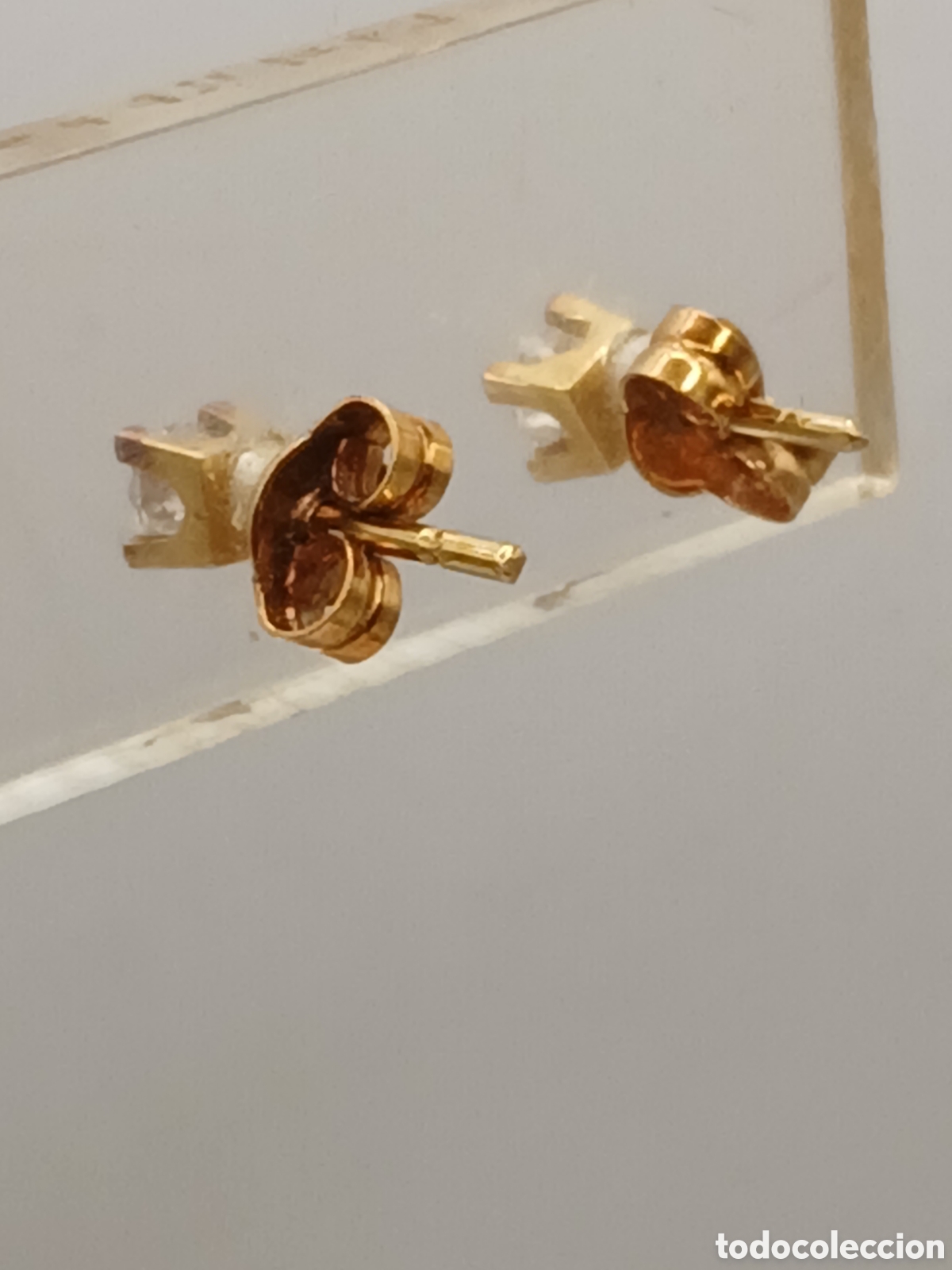 Joyeria: Pendientes oro 18quilates y diamantes - Foto 6