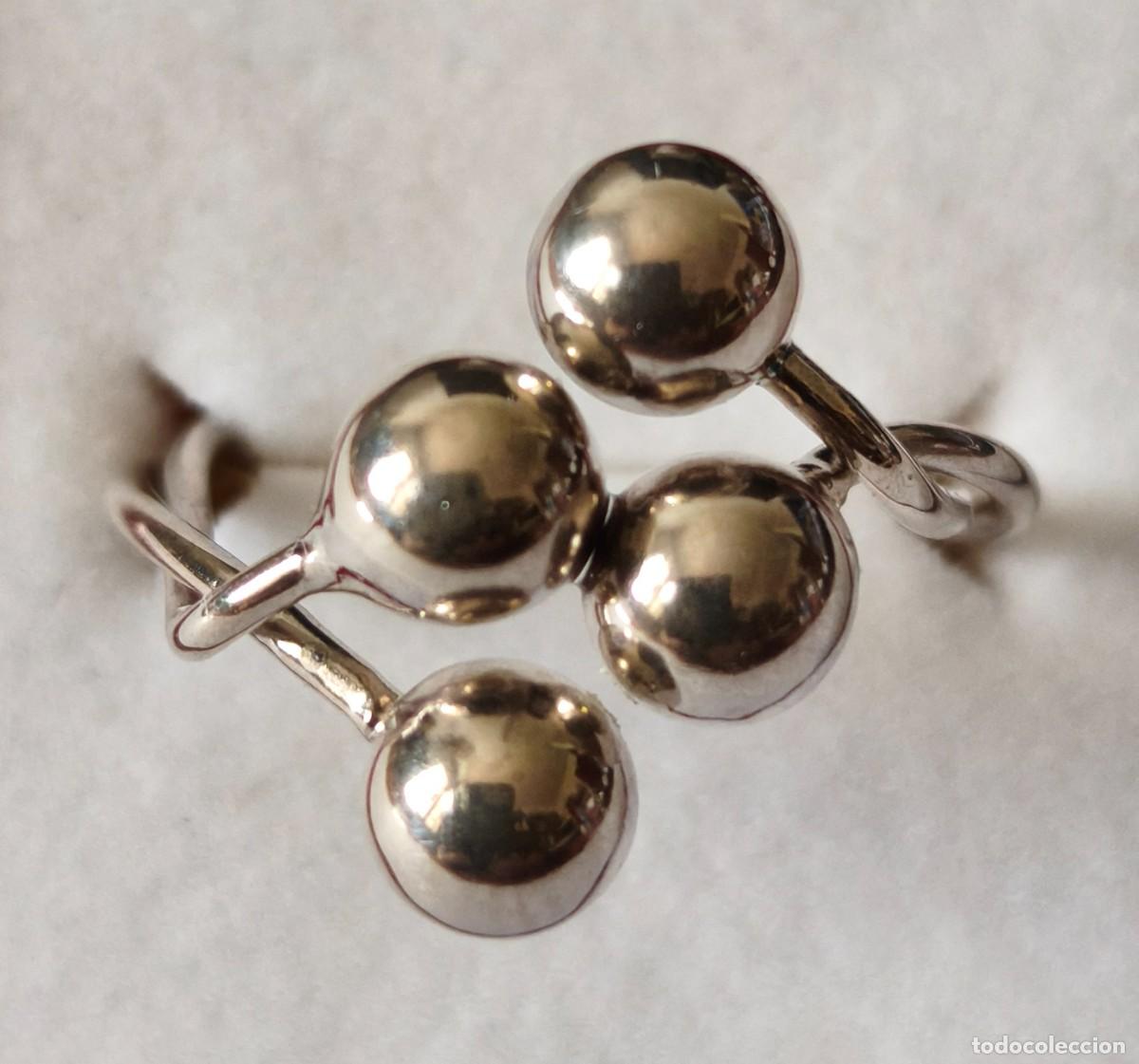 Joyeria: Anillo de plata de Ley de 925mm.