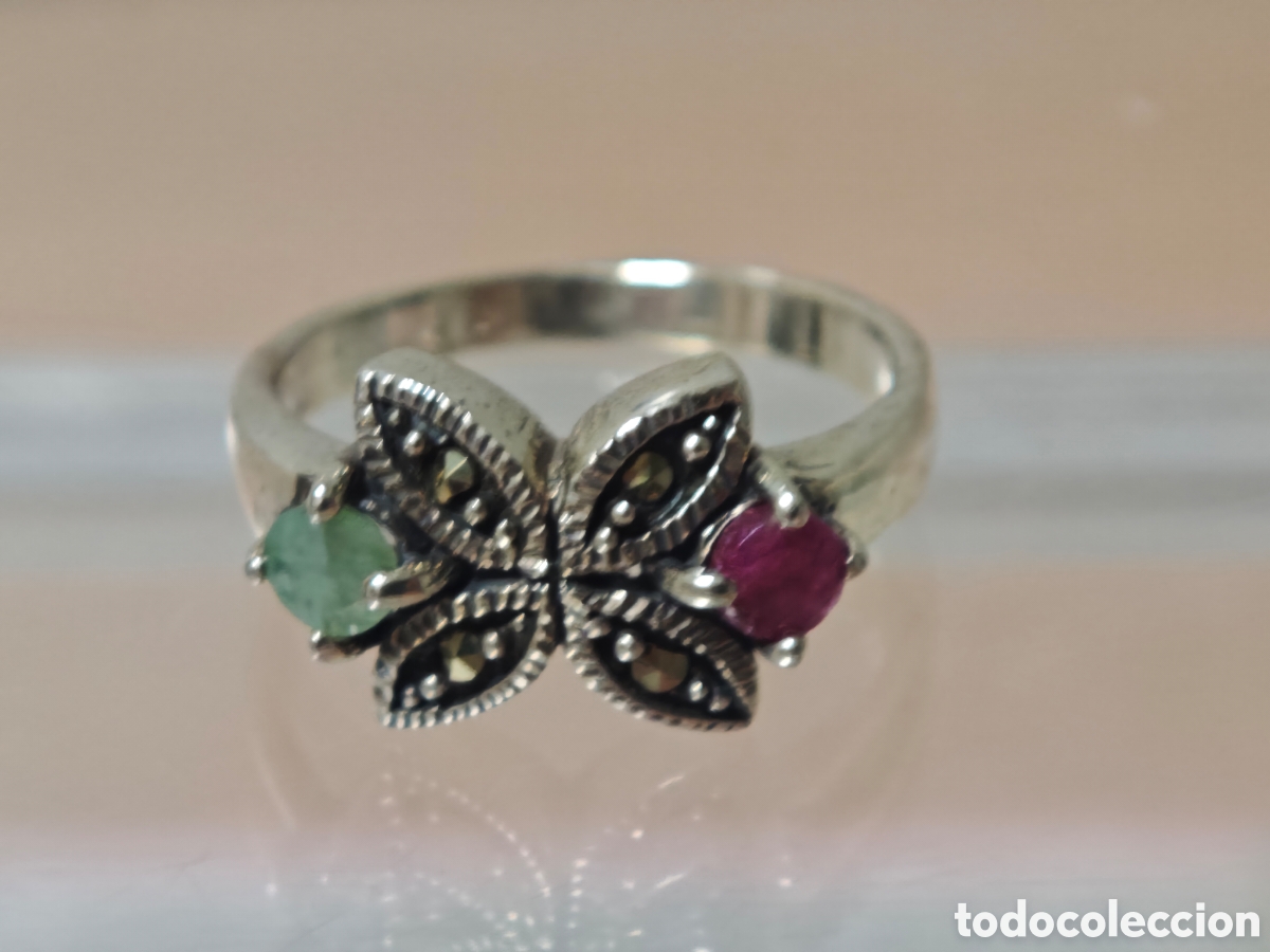 Joyeria: Anillo plata de ley arte deco - Foto 4