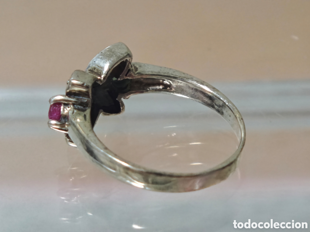 Joyeria: Anillo plata de ley arte deco - Foto 5