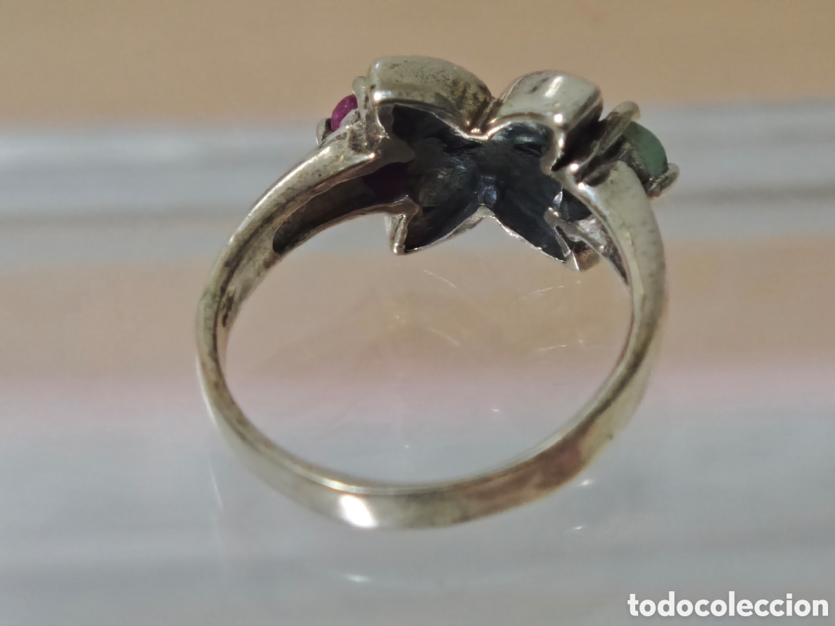 Joyeria: Anillo plata de ley arte deco - Foto 6