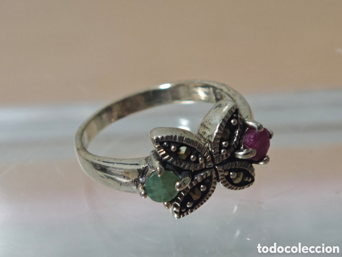 Joyeria: Anillo plata de ley arte deco - Foto 7