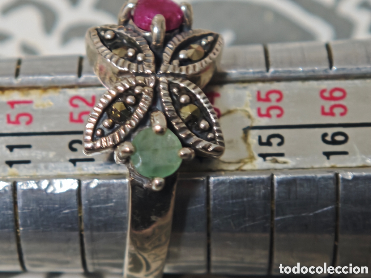Joyeria: Anillo plata de ley arte deco - Foto 8