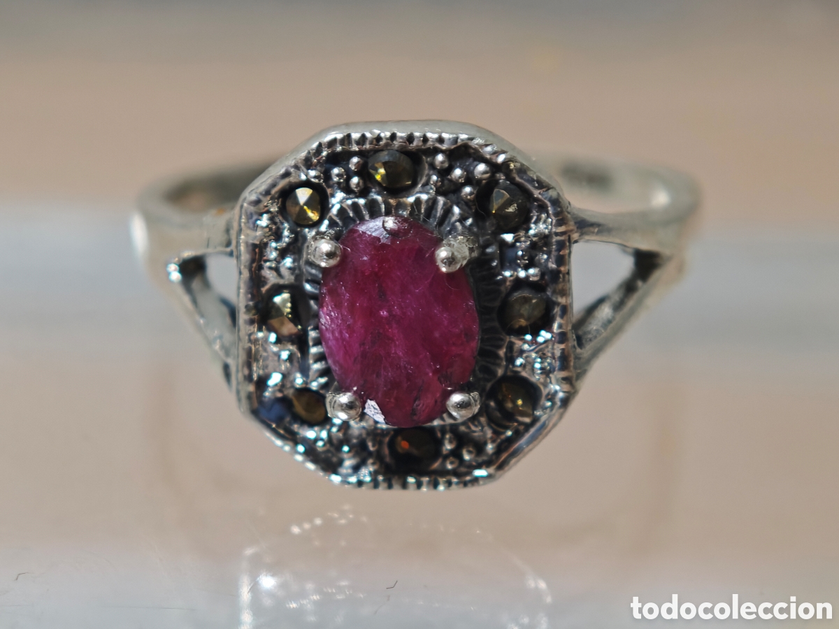 Joyeria: Anillo en Plata de ley arte deco - Foto 4