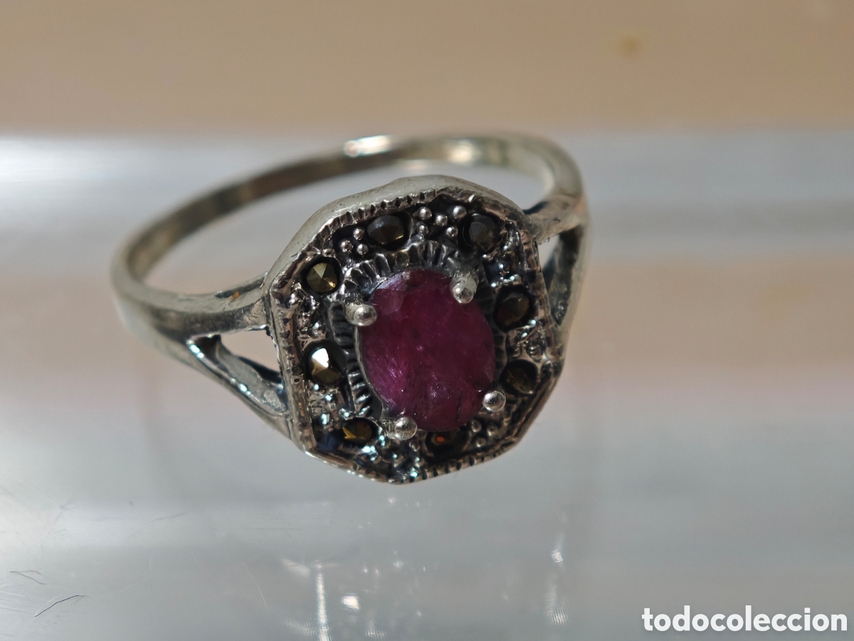 Joyeria: Anillo en Plata de ley arte deco - Foto 7