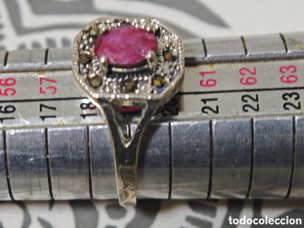 Joyeria: Anillo en Plata de ley arte deco - Foto 8