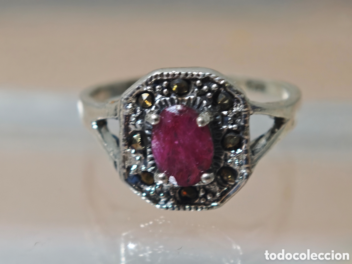 Joyeria: Anillo en Plata de ley arte deco
