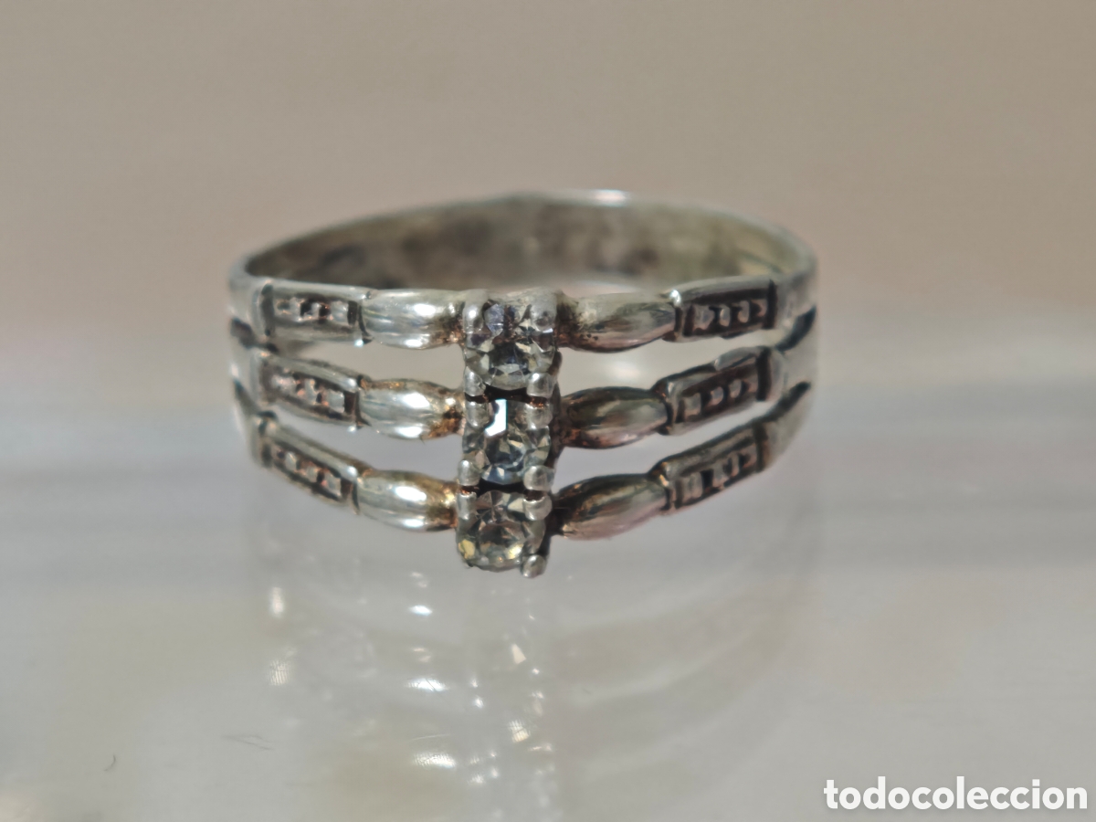 Joyeria: Anillo vintage y sterling en plata de Ley - Foto 2