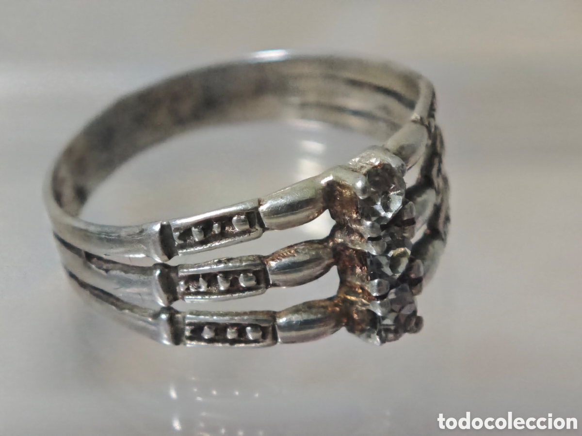 Joyeria: Anillo vintage y sterling en plata de Ley - Foto 3