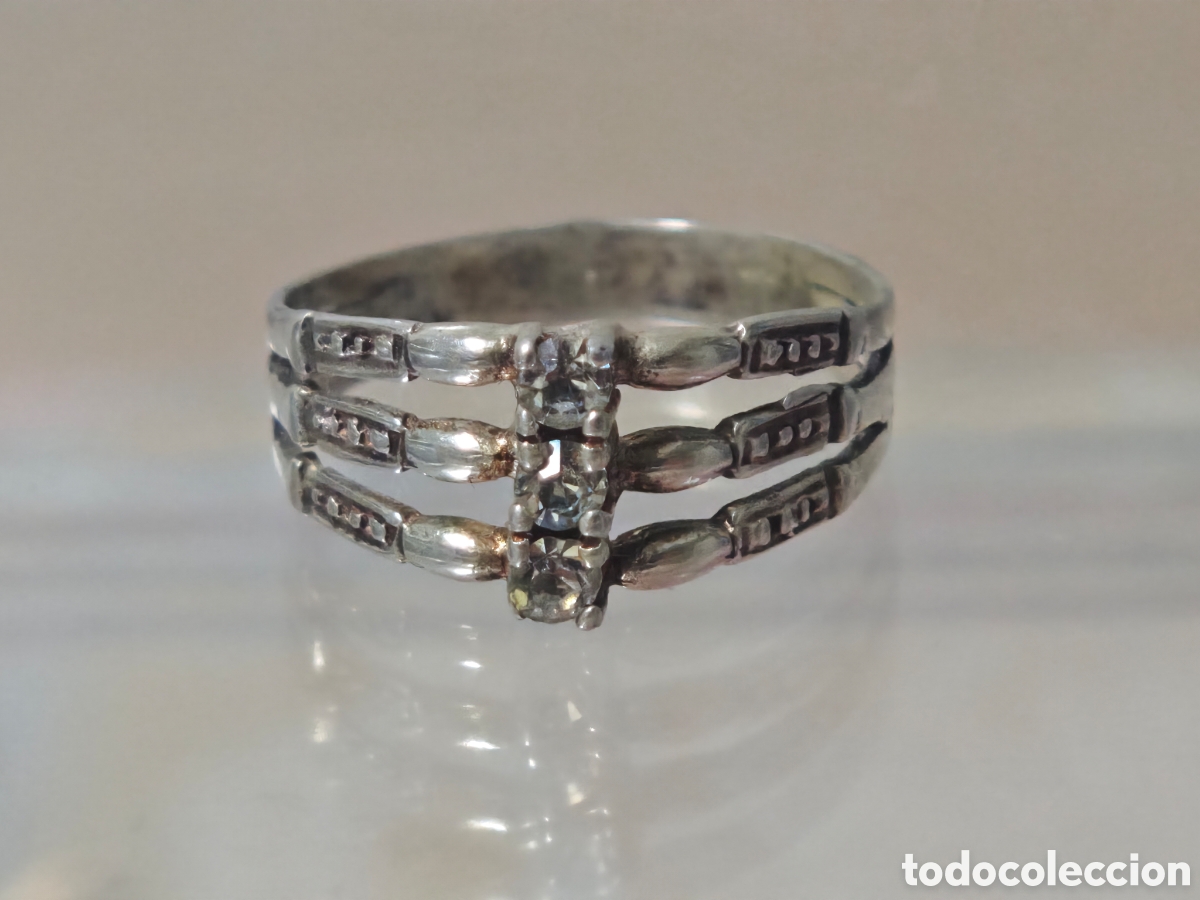 Joyeria: Anillo vintage y sterling en plata de Ley - Foto 5