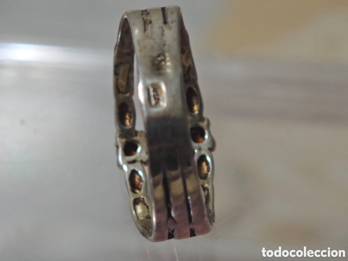 Joyeria: Anillo vintage y sterling en plata de Ley - Foto 6