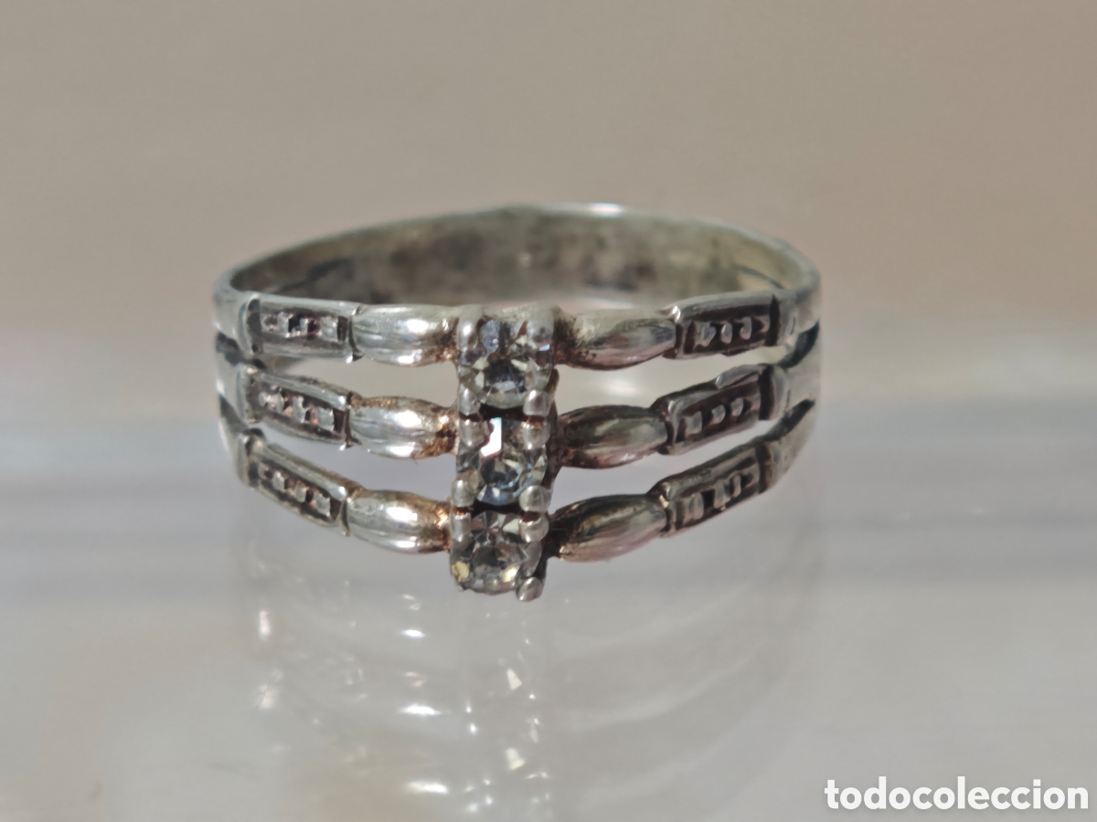 Joyeria: Anillo vintage y sterling en plata de Ley