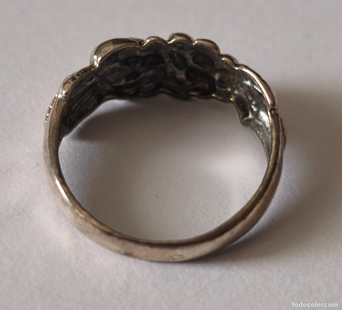 Joyeria: Anillo de plata de Ley de 925mm. - Foto 3