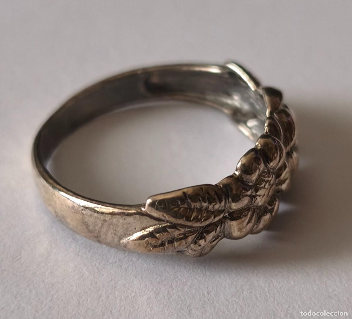 Joyeria: Anillo de plata de Ley de 925mm. - Foto 4