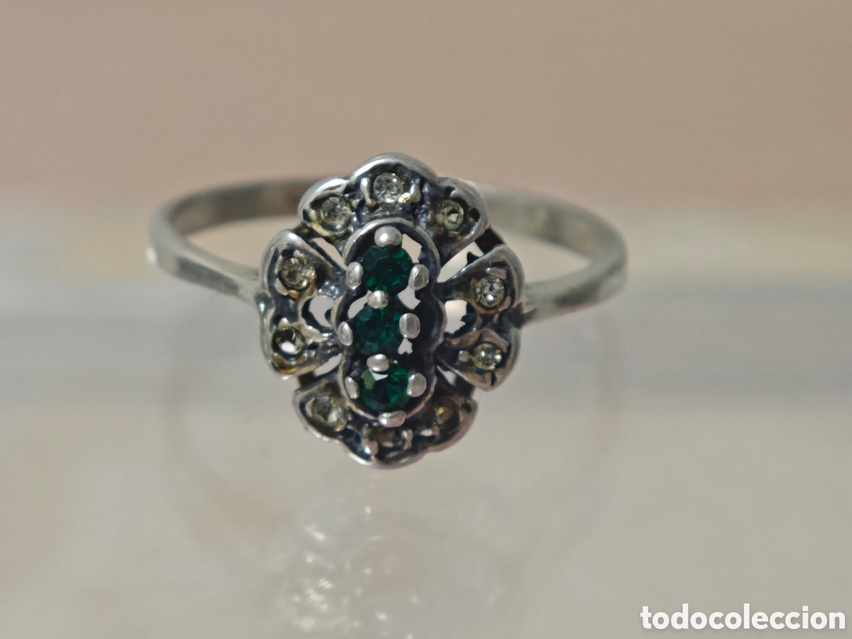Joyeria: Anillo anillo isabelino en plata de ley - Foto 2