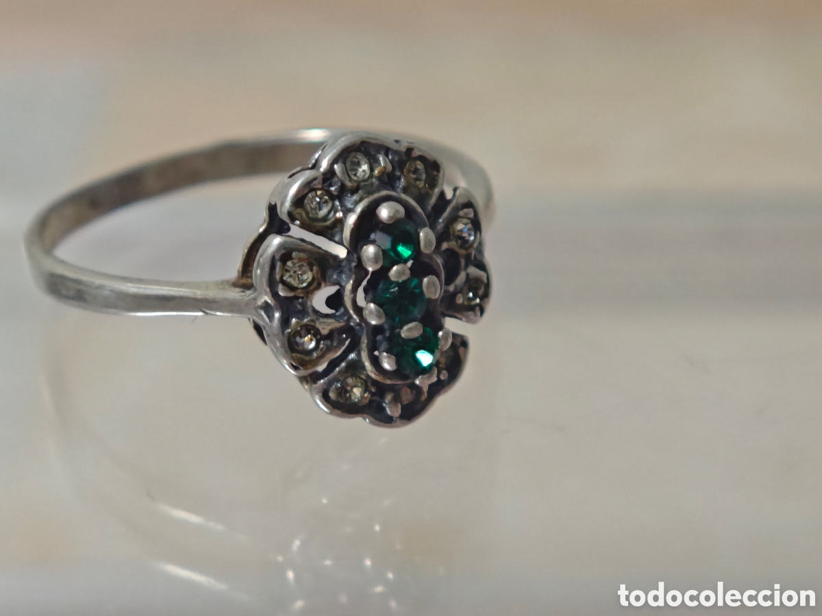 Joyeria: Anillo anillo isabelino en plata de ley - Foto 3